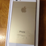 iPhone5sシャンパンゴールド